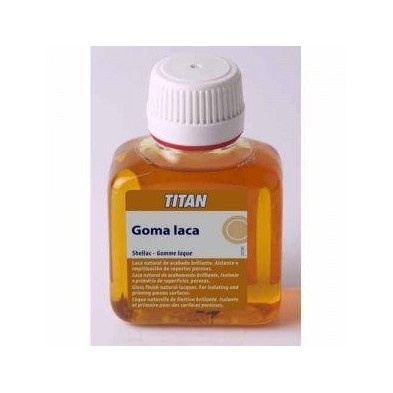 Material Bellas Artes-Materiales Pintura-Goma laca Titan, 250 ml.