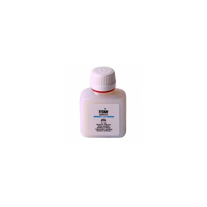 Material Bellas Artes - Pintura - Medium acrílico brillante Titan (100 ml) | totenart.com