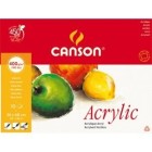 Material Bellas Artes – pintura-y-dibujo - Bloc de 10 hojas de papel para acrílico Montval de grano fino de 400 gr (36x48 cm) | 