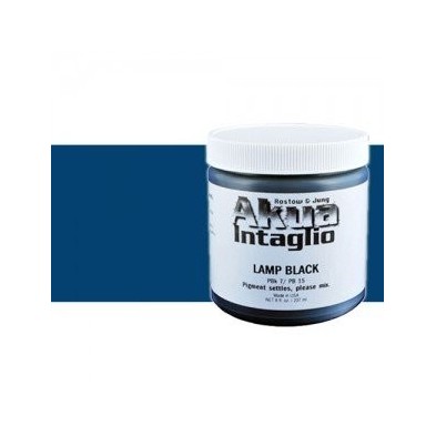 Material Bellas Artes - Grabado - Tinta Calcografica al agua Akua Intaglio, 237 ml., Azul Phtalo. | totenart.com