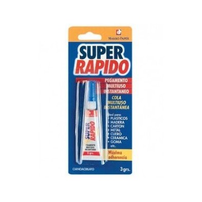 Material Bellas Artes - Manualidades - Pegamento Super Rapido 3grs | totenart.com