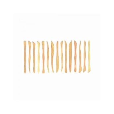 Set 15 palillos de modelar, 15 cm.