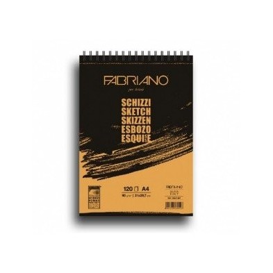 Material Bellas Artes – pintura-y-dibujo - Esbozo Fabriano (Block), 120 h., 90 gr., A4 | totenart.com