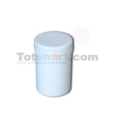 Material Bellas Artes-Pintura-Bote Vacio plastico 250 ml. con tapa