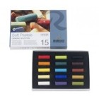 Material Bellas Artes – pintura-y-dibujo - Caja pastel Rembrandt 15 medios colores, Seleccion General | totenart.com