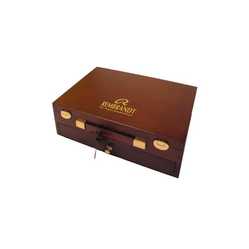 Material Bellas Artes - Pintura - Caja de madera Master acrilico Rembrandt | totenart.com