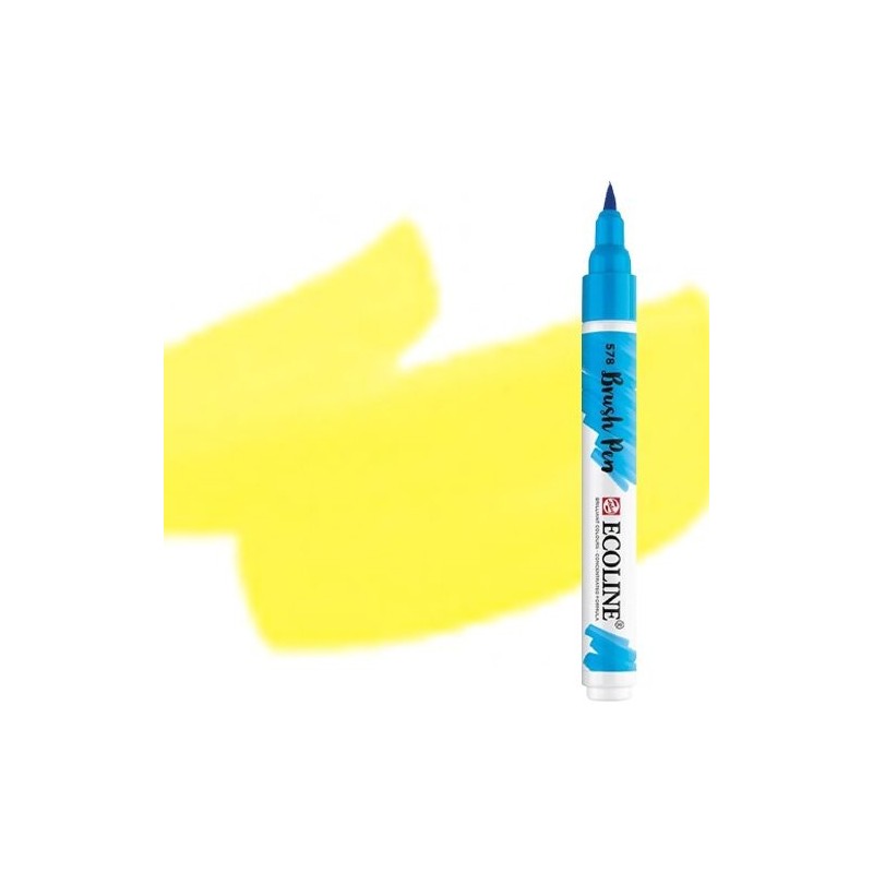 Material Bellas Artes - Pintura - Rotulador Acuarela Ecoline Brush Pen Amarillo Claro | totenart.com