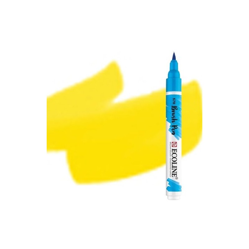 Material Bellas Artes - Pintura - Rotulador Acuarela Ecoline Brush Pen Chartreuse ** | totenart.com