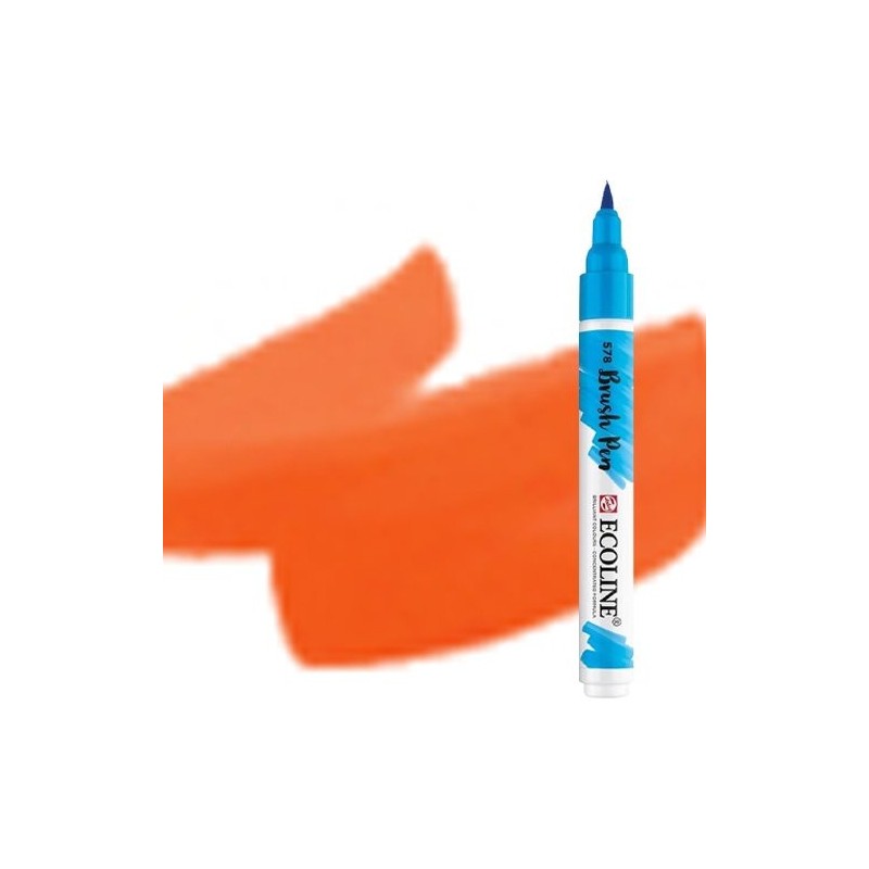 Material Bellas Artes - Pintura - Rotulador Acuarela Ecoline Brush Pen Bermellón ** | totenart.com