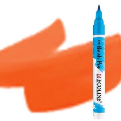 Material Bellas Artes - Pintura - Rotulador Acuarela Ecoline Brush Pen Bermellón ** | totenart.com