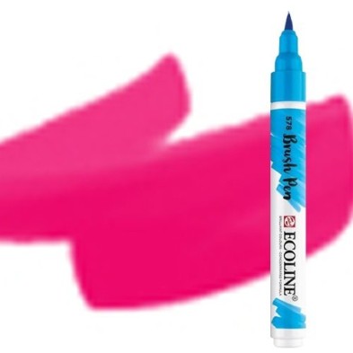 Material Bellas Artes - Pintura - Rotulador Acuarela Ecoline Brush Pen Carmín ** | totenart.com