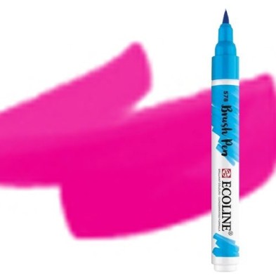 Material Bellas Artes - Pintura - Rotulador Acuarela Ecoline Brush Pen Magenta ** | totenart.com