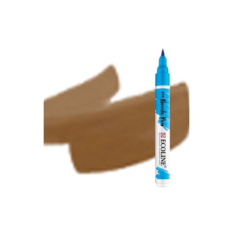 Material Bellas Artes - Pintura - Rotulador Acuarela Ecoline Brush Pen Sepia ** | totenart.com