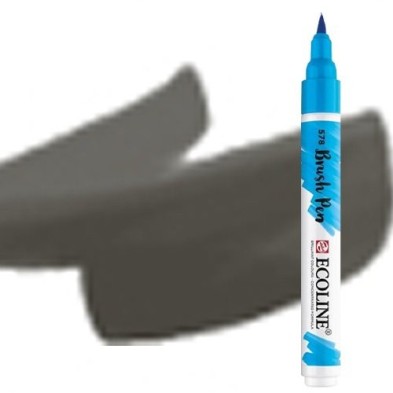 Material Bellas Artes - Pintura - Rotulador Acuarela Ecoline Brush Pen Gris Frio ** | totenart.com