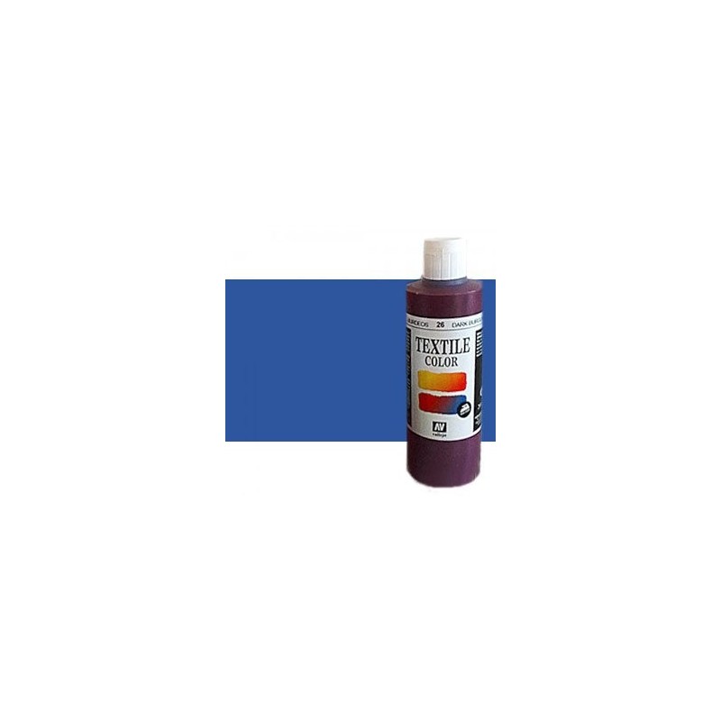 Material Bellas Artes - Pintura - Pintura Textil Vallejo Azul n. 43, 200 ml. | totenart.com