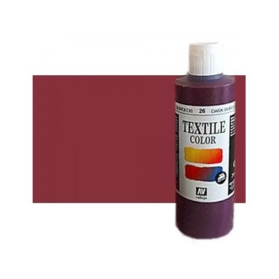 \nMaterial Bellas Artes - Pintura - Pintura Textil Vallejo Burdeos n. 26, 200 ml. | totenart.com