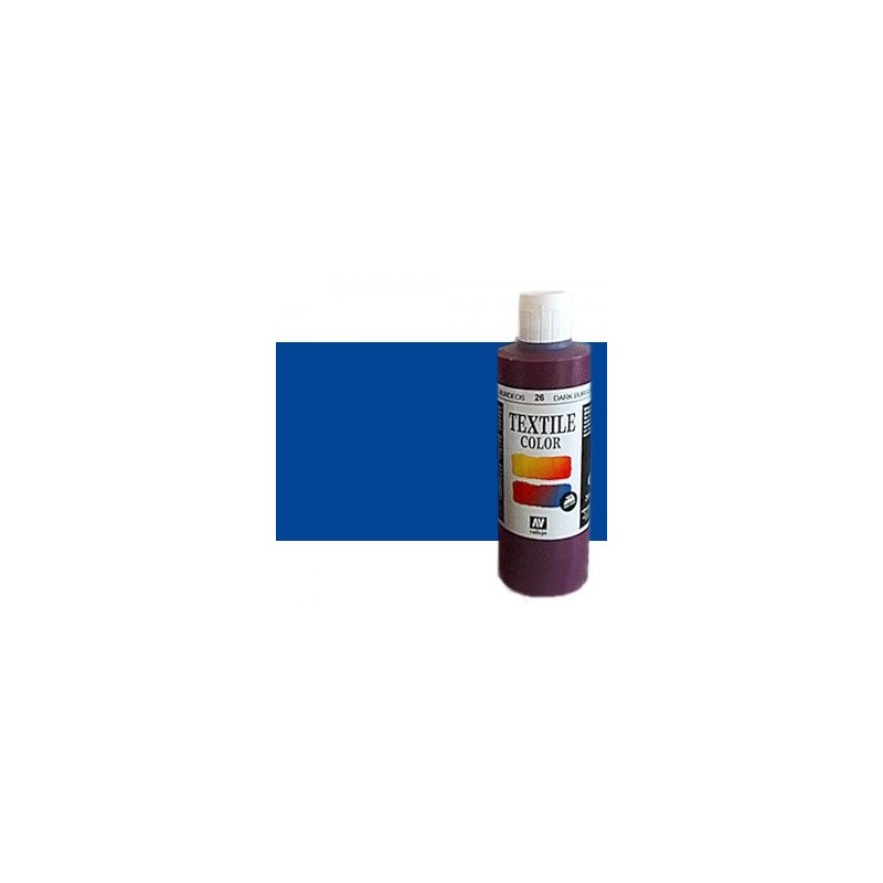 Material Bellas Artes - Pintura - Pintura Textil Vallejo Azul Real n. 44, 200 ml. | totenart.com
