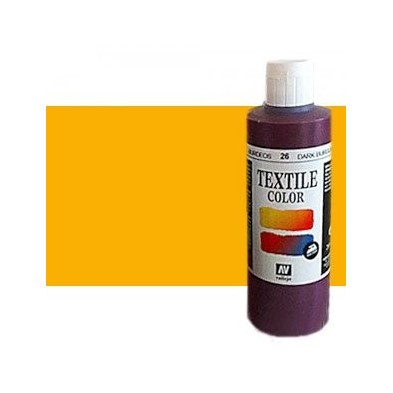 Material Bellas Artes - Pintura - Pintura Textil Vallejo Ocre n. 61, 200 ml. | totenart.com