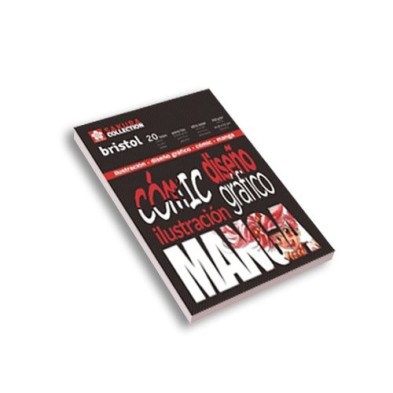 Material Bellas Artes - Pintura - Block rotulador Manga, 21x29.7 cm, 20 h, 250 gr. | totenart.com