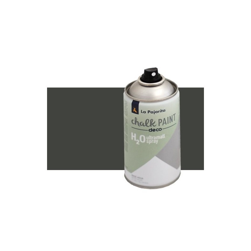 Material Bellas Artes - Pintura - Pintura Tiza en Spray, Casi Negro, 300 ml | totenart.com