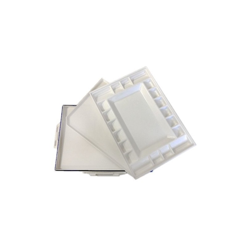 Material Bellas Artes - Pintura - Paleta hermetica de plastico Estudio (34x25x4 cm) | totenart.com