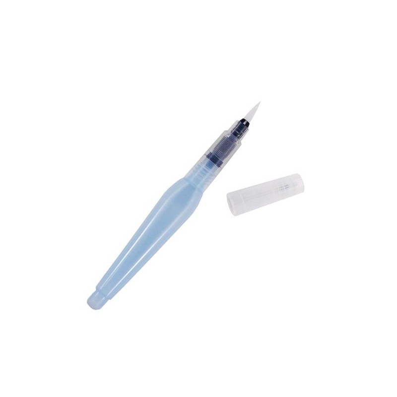 Material Bellas Artes - pintura - Pincel rellenable Pentel con depósito, punta Media. | totenart.com