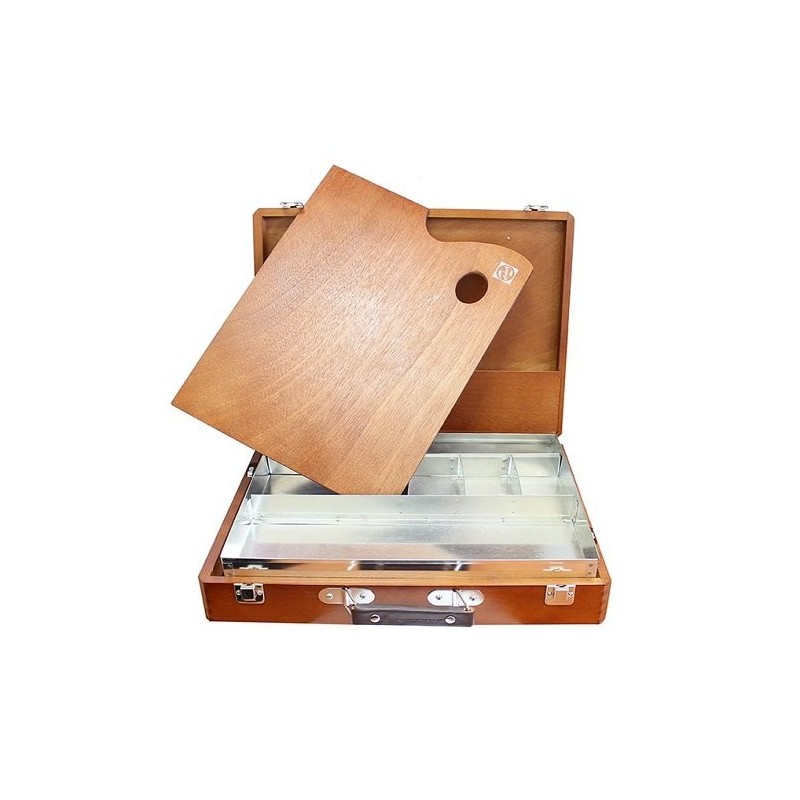 Tienda Bellas Artes-Materiales Pintura-Caja vacia Topo de Haya, medidas 31x39x7.