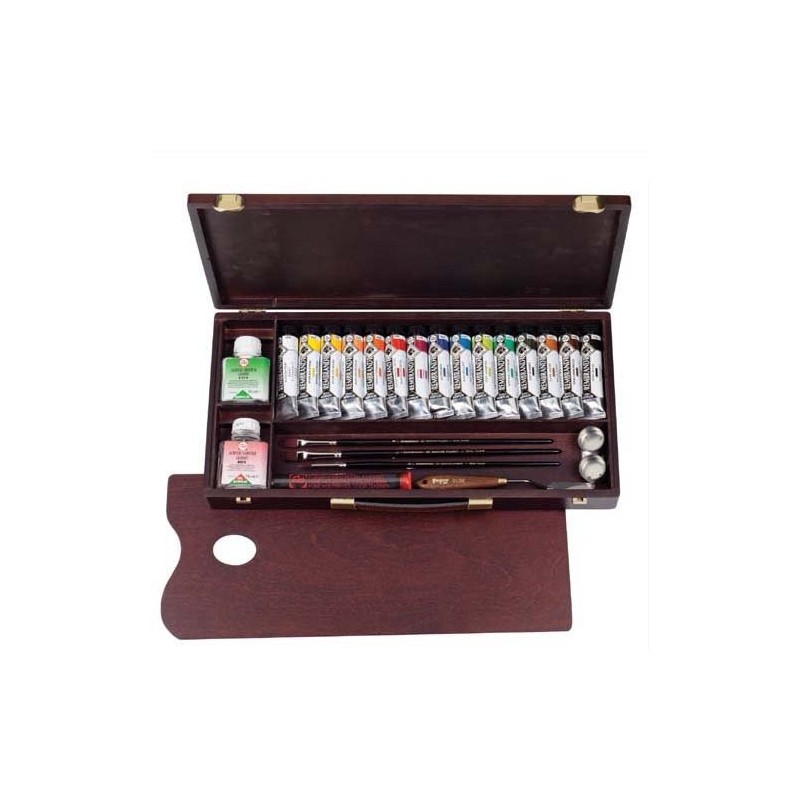 Material Bellas Artes - Pintura - Caja de madera Professional acrilico Rembrandt | totenart.com