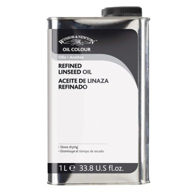 Material Bellas Artes - Pintura - Aceite de linaza refinado Winsor & Newton (1L) ** | totenart.com