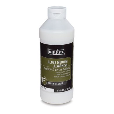 Material Bellas Artes - Pintura - Medium Barniz Brillante, Liquitex 237 ml. ** | totenart.com