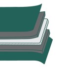 Material Bellas Artes - Pintura - Plancha de corte profesional XXL, 100x200cm., 5 capas  | totenart.com