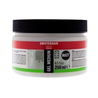 Material Bellas Artes - Pintura - Gel Medium Mate 080, Amsterdam 250 ml. | totenart.com