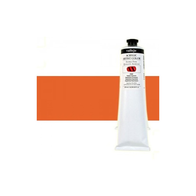 Material Bellas Artes - Pintura - Acrílico Vallejo Artist n. 803 color cadmio naranja (200 ml)  | totenart.com