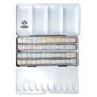 Material Bellas Artes - Pintura - Caja acuarelas de metal Schmincke Horadam, 48 1/2 godets  | totenart.com