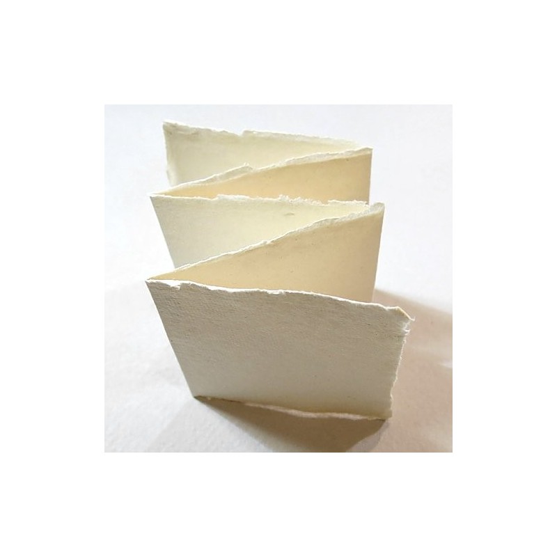 Material Bellas Artes –pintura y dibujo - Artesano  khadi Libro de Artista 5 hojas, 7x7 cm. | totenart.com