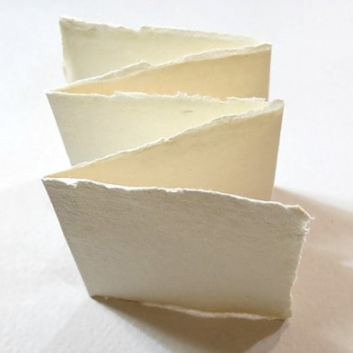 Material Bellas Artes –pintura y dibujo - Artesano  khadi Libro de Artista 5 hojas, 7x7 cm. | totenart.com