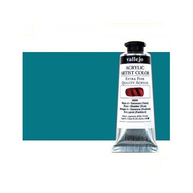 Material Bellas Artes - Pintura - Acrílico Vallejo Artist n. 426 color azul verdoso, (60 ml) | totenart.com
