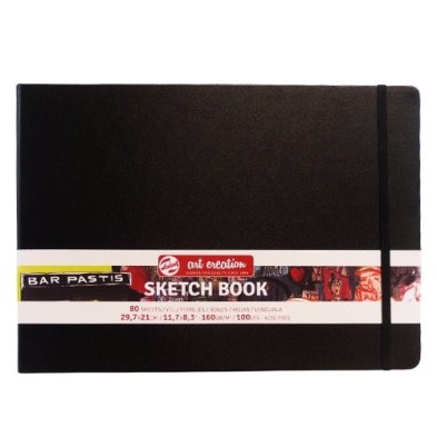 Material Bellas Artes - dibujo - Bloc ArtCreation de esbozo, A4, banda elastica, 80 h, 140 gr. | totenart.com