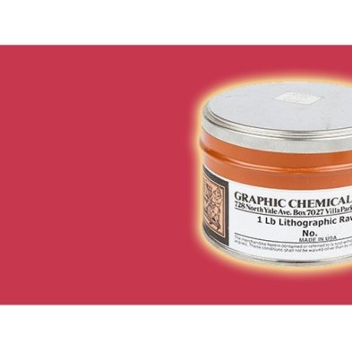 Tinta Litog Graphic Chemical, Rojo Proceso, lata 450 ml.