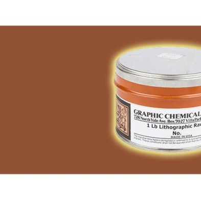 Tinta Litog Graphic Chemical, Siena Natural, lata 450 ml.