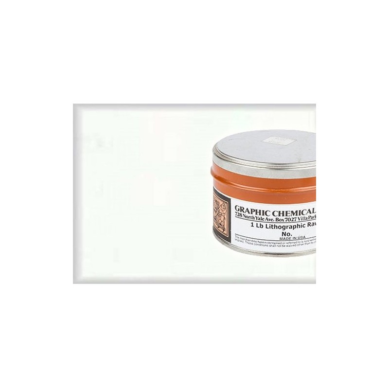 Tinta Litog Graphic Chemical, Blanco Opaco, lata 450 ml.