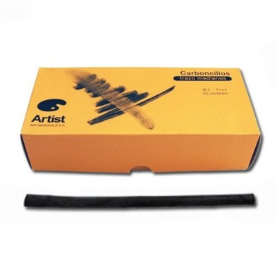 Material Bellas Artes - Pintura - Carboncillos medianos, 4-7 mm., Caja 50 uds. | totenart.com