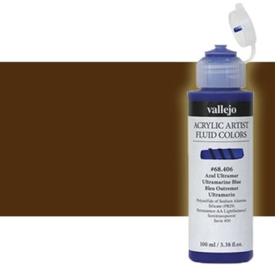 Material Bellas Artes - Pintura - Acrílico Fluido Vallejo 308, sombra natural, 100 ml. * | totenart.com
