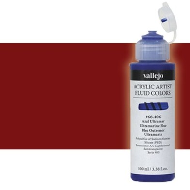 Material Bellas Artes - Pintura - Acrílico Fluido Vallejo 306, rojo de marte, 100 ml. * | totenart.com