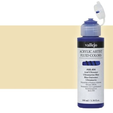 Material Bellas Artes - Pintura - Acrílico Fluido Vallejo 315, titanio crudo, 100 ml. * | totenart.com
