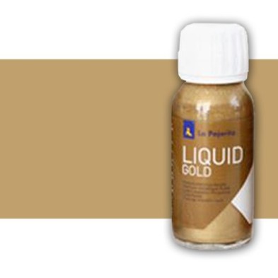 Material Bellas Artes –pintura- Oro líquido \"oro\" La Pajarita, 50 ml. | totenart.com