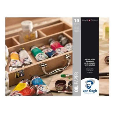 Material Bellas Artes – pintura-y-dibujo - Bloc de 10 hojas de papel para óleo Van Gogh de 240 gr (30x40 cm) | totenart.com