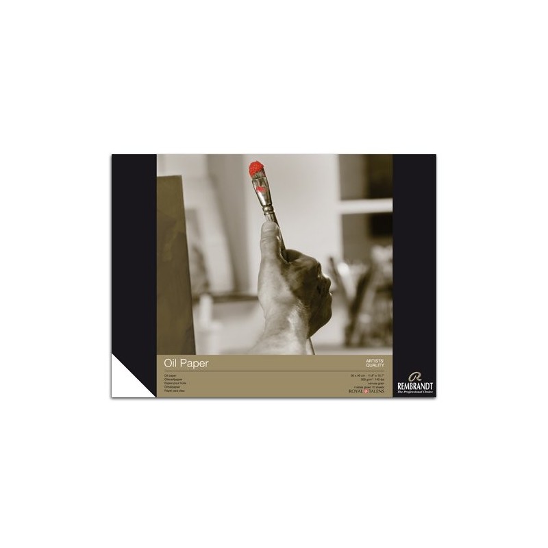 Material Bellas Artes – pintura-y-dibujo - Bloc Óleo Rembrandt 300 gr, 30x40, 10 hojas, grano lienzo | totenart.com