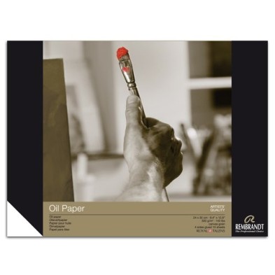 Material Bellas Artes – pintura-y-dibujo - Bloc Óleo Rembrandt 300 gr, 24x32, 10 hojas, grano lienzo | totenart.com