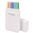 Material Bellas Artes-Dibujo-Rotulador Tombow, Set de 12 Colores Pasteles